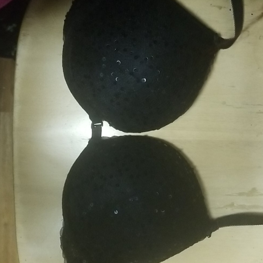 Aerie Scarlet sequins padded bra 36D